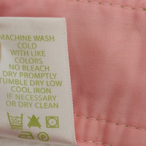 Lilly Pulitzer Shorts Callahan 5" Floral Printed pink and Green Size 6 - Picture 5 of 5